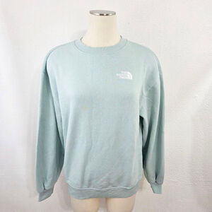 The North Face Women’s Evolution Oversized Crew misty sage aqua pastel blue XS